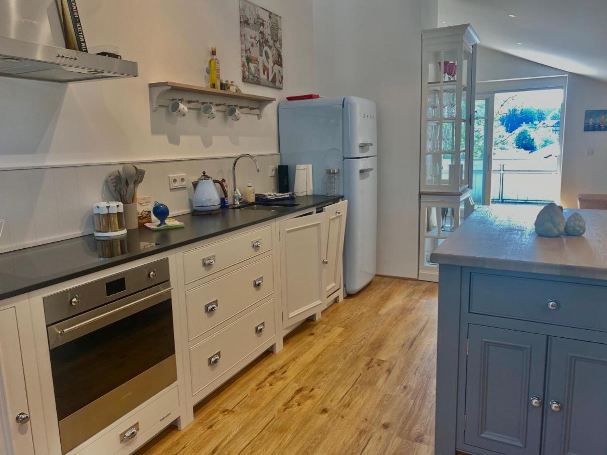 Sonniges Dg Apartment Nahe Bahnhof In Gmund Am Tegernsee Eksteriør bilde